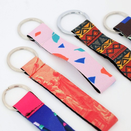 CUSTOMIZABLE RIBBON KEYCHAIN CUSTOMIZABLE RIBBON KEYCHAIN