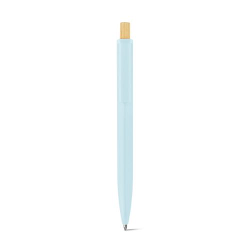 ZARA. Recycled ABS (100% rABS) ballpoint pen with bamboo button ZARA. Recycled ABS (100% rABS) ballpoint pen with bamboo button