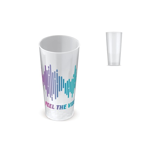 Vaso ecologic design PP 500ml Vaso ecologic design PP 500ml