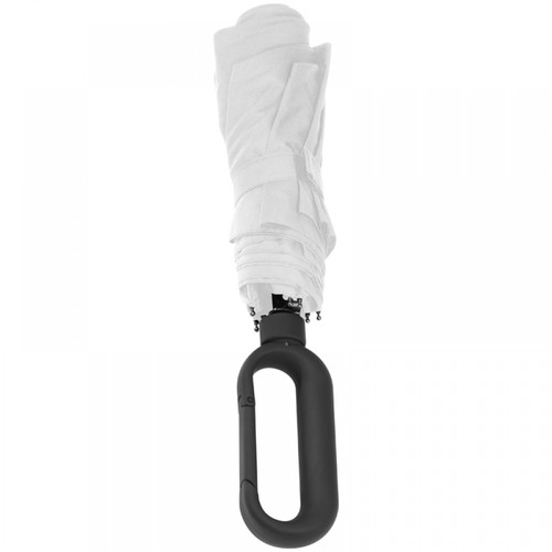 Automatic umbrella with carabiner handle