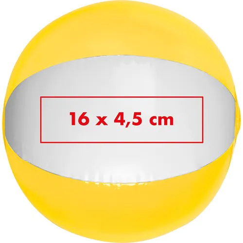 Ballon de plage bicolore coloré/transparent Ballon de plage bicolore coloré/transparent