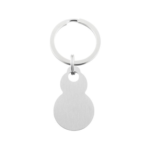 Porte-clés Metmaxx® EK "MiniStyle" argenté Porte-clés Metmaxx® EK "MiniStyle" argenté