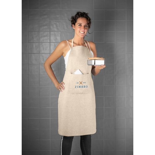 ZIMBRO. Tablier avec coton recyclé (140 g/m²)