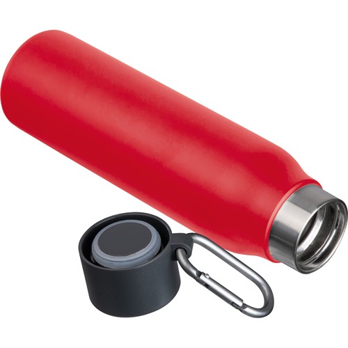 Drinking bottle with carabiner, 600ml Drinking bottle with carabiner, 600ml