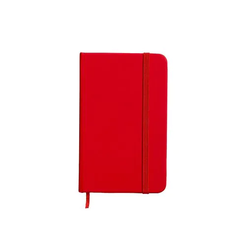 Carnet avec couverture en PU recyclé avec feuilles lignées (80 pag.) Carnet avec couverture en PU recyclé avec feuilles lignées (80 pag.)
