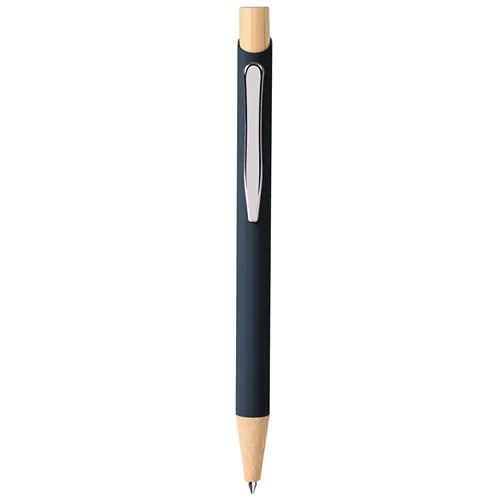 PENNA A SFERA IN ALLUMINIO SOFT TOUCH COLORI PASTELLO, BAMBÙ E METALLO PENNA A SFERA IN ALLUMINIO SOFT TOUCH COLORI PASTELLO, BAMBÙ E METALLO