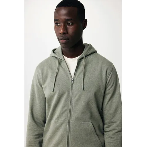 IQONIQ Abisko gerecycled katoen hoodie met rits