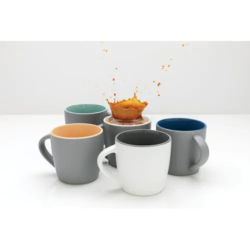 Ceramic mug with coloured inner 300ml Ceramic mug with coloured inner 300ml