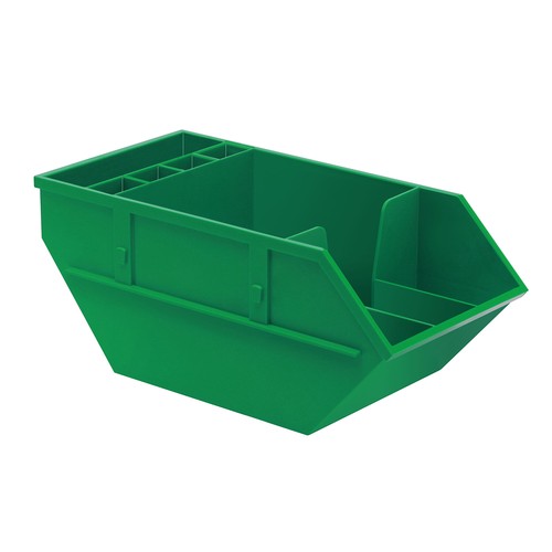 Porta notas "contenedor"