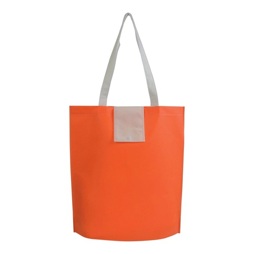 Not woven 80g/m2 foldable shopping bag with short handles Not woven 80g/m2 foldable shopping bag with short handles