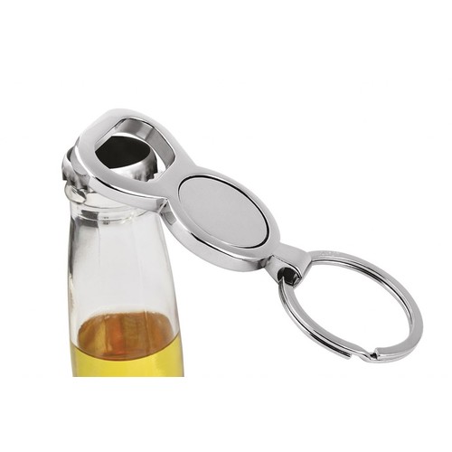 KEY CHAIN BOTTLE OPENER WITH COIN KEY CHAIN BOTTLE OPENER WITH COIN