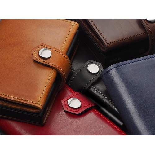 RFID wallet with AirTag pocket