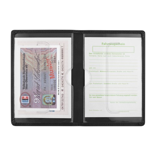 Blackmaxx® "EcoNappaDeLuxe Infinite" goatskin leather wallet