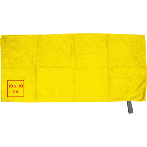 Handdoek van microvezel met elastiek