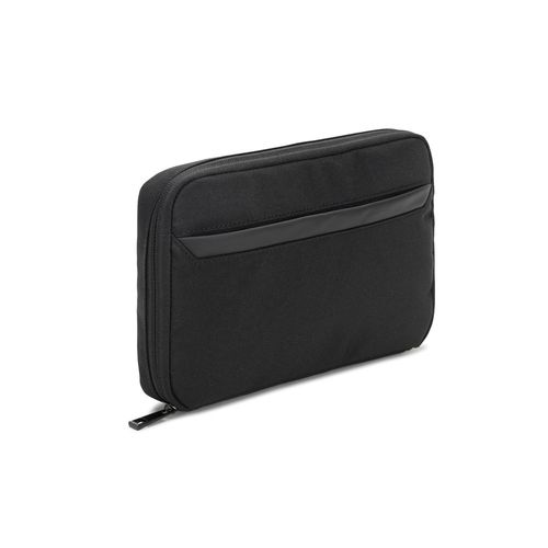 YANGON. Spacious organiser bag for tech accessories in twill with water-repellent coating and 600D recycled polyester YANGON. Spacious organiser bag for tech accessories in twill with water-repellent coating and 600D recycled polyester