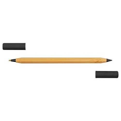 Bambusowy długopis 2 w 1, "wieczny" ołówek | Mikayla Bambusowy długopis 2 w 1, "wieczny" ołówek | Mikayla