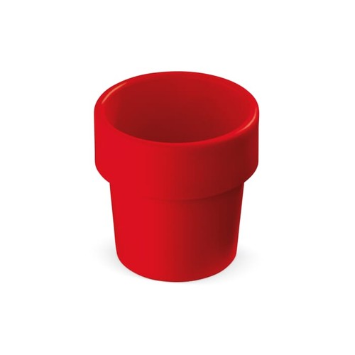 Hot-but-cool beker met basilicum zaadjes