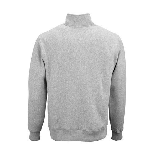 Felpa Malibu c/ mezza cerniera. Cotone bio, rCotton e rPET. Made in Portogallo