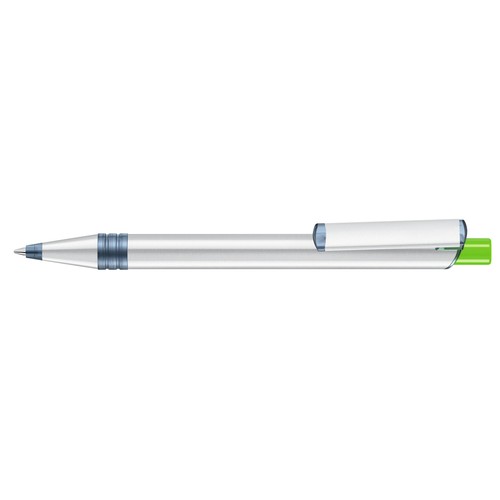 RECYCLED PET PEN ALUMA transparent
