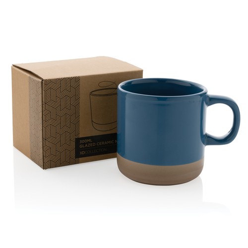 Taza de cerámica esmaltada 360ml. Taza de cerámica esmaltada 360ml.