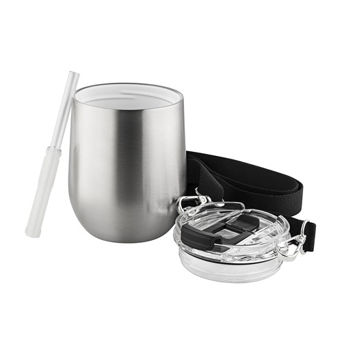 Metmaxx® “Enjoy2Go” thermal mug, silver Metmaxx® “Enjoy2Go” thermal mug, silver