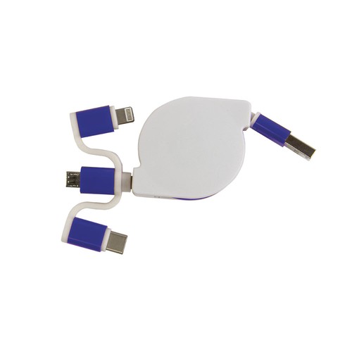 Cable d'alimentation USB type C, lightning, micro USB retractable Cable d'alimentation USB type C, lightning, micro USB retractable