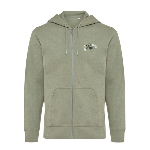 IQONIQ Abisko gerecycled katoen hoodie met rits IQONIQ Abisko gerecycled katoen hoodie met rits