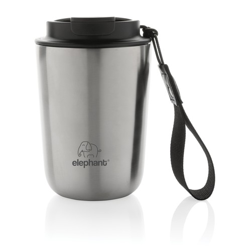 Cuppa RCS gerecycled rvs vacuümbeker met koord Cuppa RCS gerecycled rvs vacuümbeker met koord