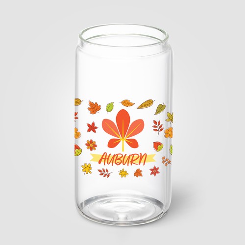 Cádiz Glasbecher mit Bambusdeckel - 500 ml
