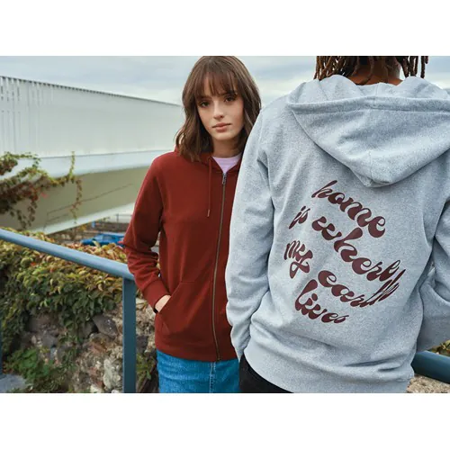 Sudadera IQONIQ Abisko con capucha algodón reciclado