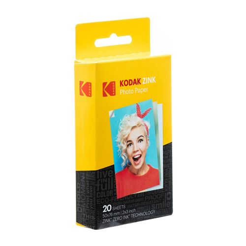 Kodak Zink 2x3" Pack 20 pcs Kodak Zink 2x3" Pack 20 pcs
