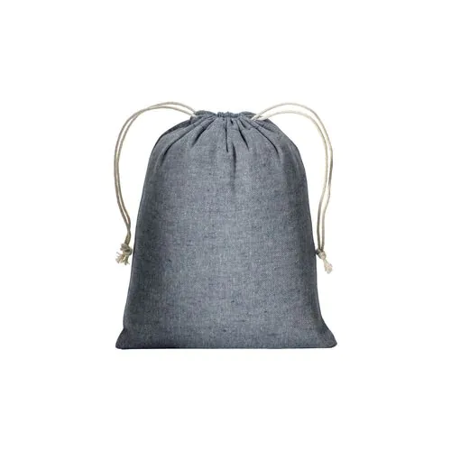 Mochila de algodón reciclado 150g / m2, 15 x 20 cm Mochila de algodón reciclado 150g / m2, 15 x 20 cm
