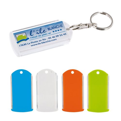 KEY-RING LABEL HOLDER KEY-RING LABEL HOLDER