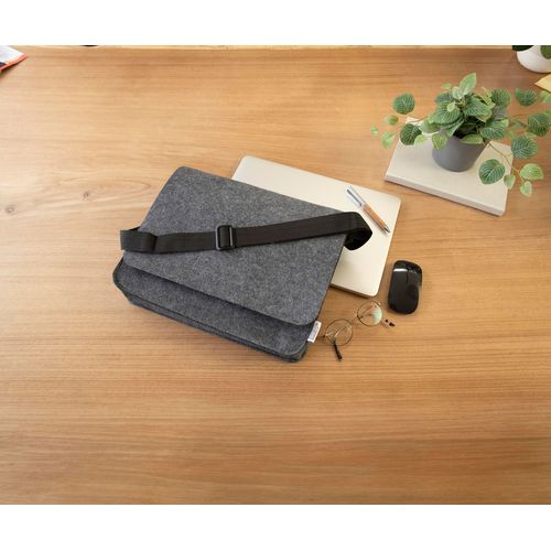 Bolsa bandolera de fieltro rPET Layla