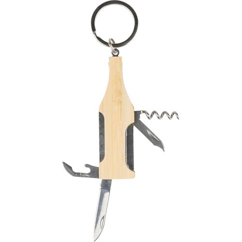 Bamboe multitool-sleutelhanger Inaya