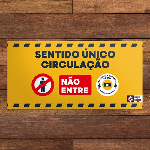 CUSTOMIZABLE FLOOR STICKER 60X30CM