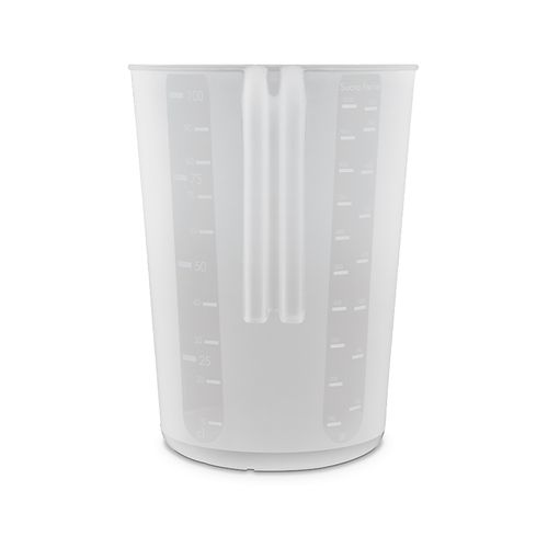110CL POLYPROPYLENE (PP) PITCHER, JAR WITH CLEAR EDGE
