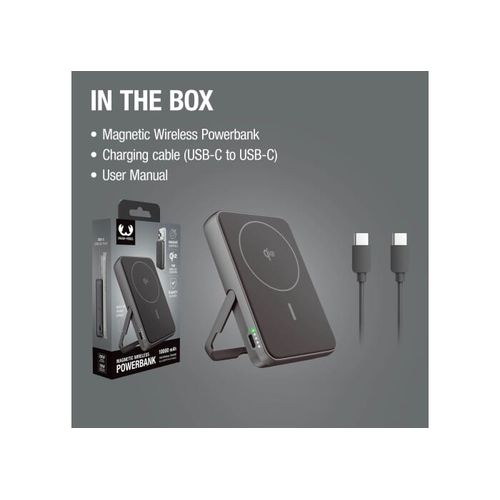 Fresh 'n Rebel Wireless Powerbank 10000mAh Compatible with MagSafe