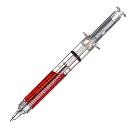 Iniezione con penna a sfera 1