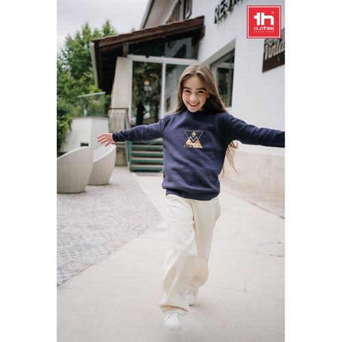 THC DELTA KIDS. Bluza dziecięca z bawełny i poliestru z recyklingu