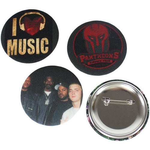 59MM CUSTOMIZABLE POLYESTER BADGE 59MM CUSTOMIZABLE POLYESTER BADGE
