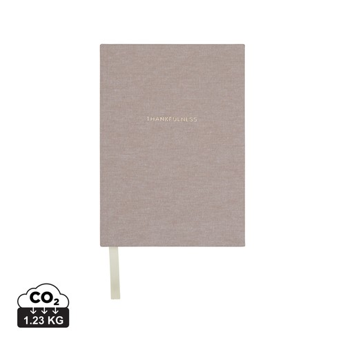 VINGA Thankfulness Journal intime en papier recyclé GRS VINGA Thankfulness Journal intime en papier recyclé GRS