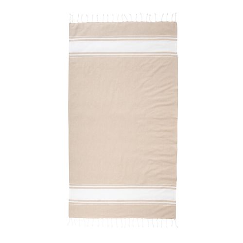 Beach towel /pareo in recycled cotton 180 gr/m2