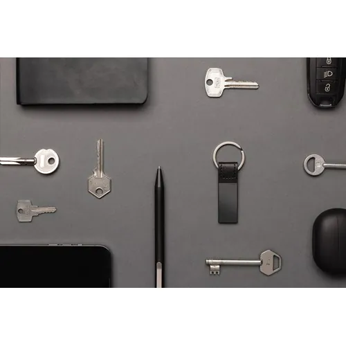 Lussuoso portachiavi in PU e lega di zinco RCS Lussuoso portachiavi in PU e lega di zinco RCS