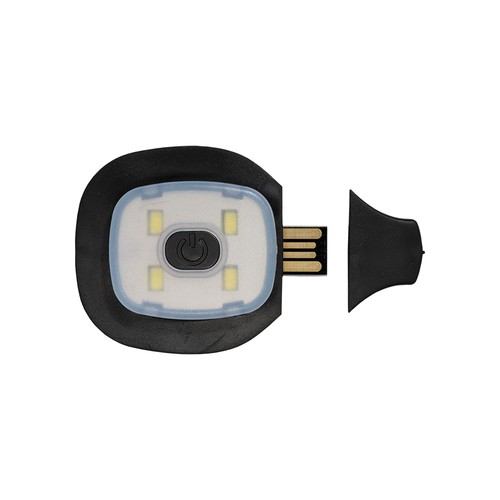 Bonnet en maille 100 % acrylique lourd avec lumière LED détachable et rechargeable via USB