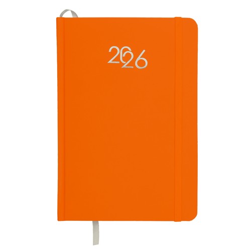 Agenda journalier 2026, couverture rigide en carton laminé Agenda journalier 2026, couverture rigide en carton laminé