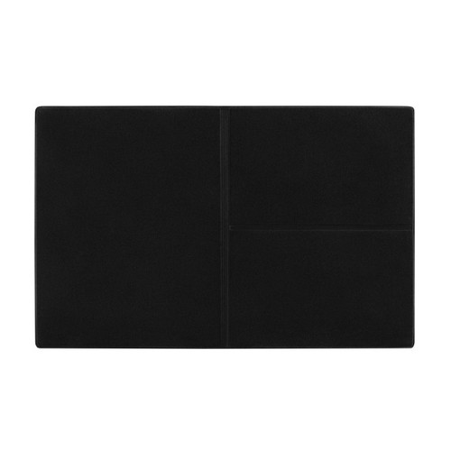 CreativDesign® ID card holder "Euro" velour foil black