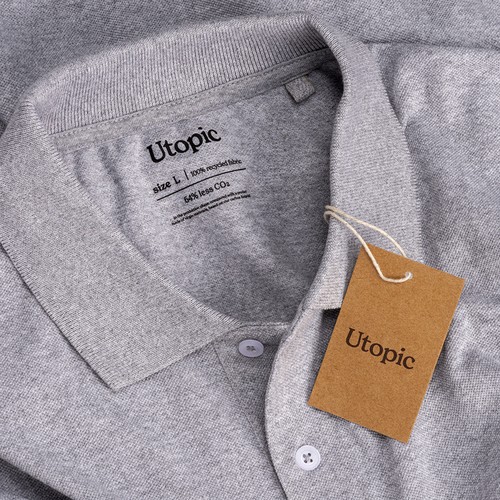 100% recycled fabric polo