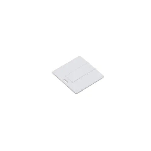 USB-stick Mini Creditcard 8 USB 2.0 COB 4 GB Wit USB-stick Mini Creditcard 8 USB 2.0 COB 4 GB Wit