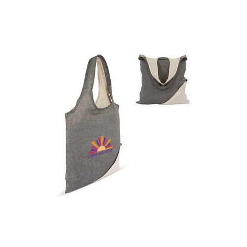 Boodschappentas Gerecycled katoen OEKO-TEX® 140g/m² 38x42cm Boodschappentas Gerecycled katoen OEKO-TEX® 140g/m² 38x42cm